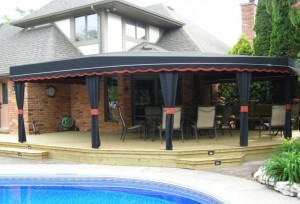 Custom Made Fabric Awnings